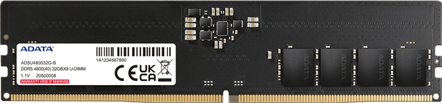 Adata Adata 16GB DDR5-4800 RAM DIMM  Lifetime wty RM5116