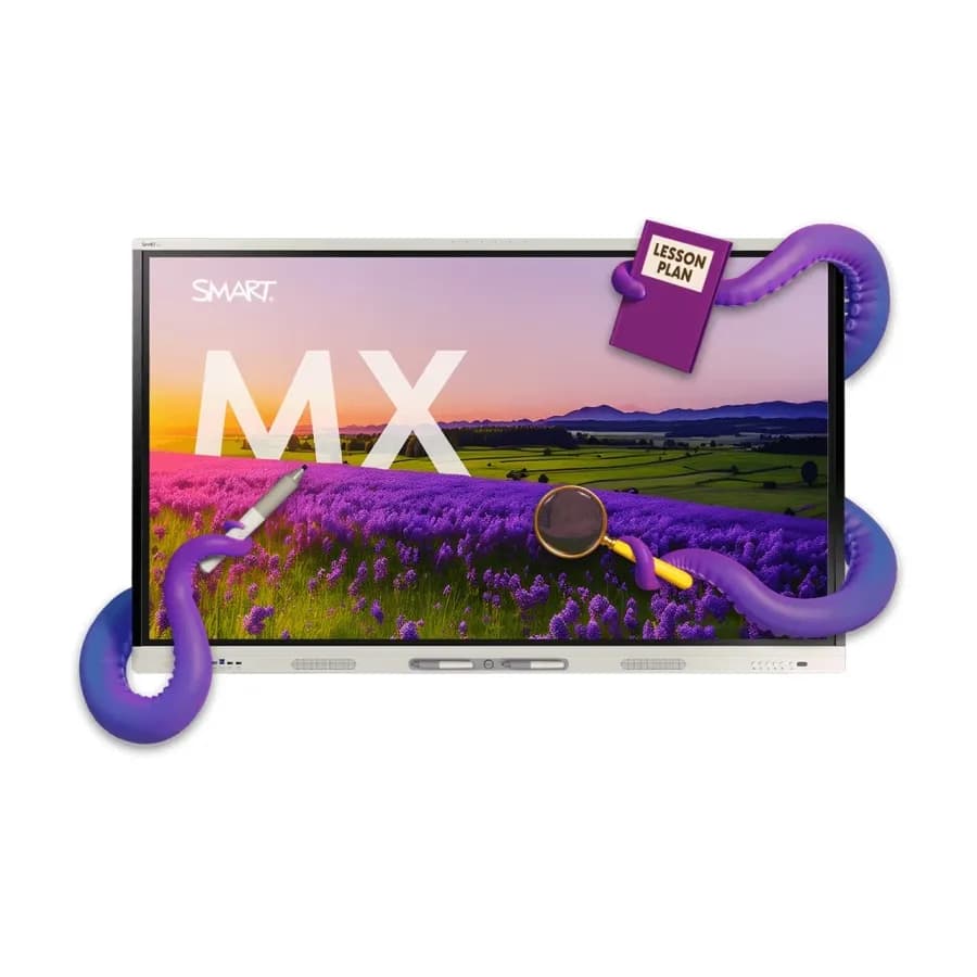 Smart SMART Board MX086-V5 interactive display with iQ, 5Y Assure MX286-V5-5A