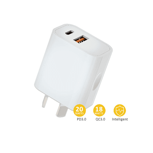 Sansai Sansai 20W USB C + A Wall Charger SPB0228