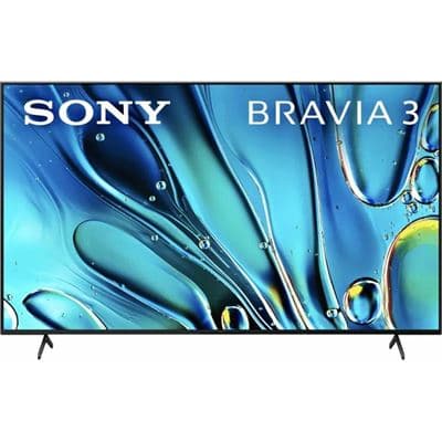 Sony Bravia Sony BRAVIA 3 K75S30 75" Direct LED 4K Google TV K75S30