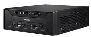 Shuttle Shuttle XC60J 3.5L Fanless Slim Barebones PC SX4815