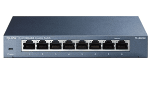 TP-Link TP-Link SG108 8 Port Gigabit Switch Steel Case TP4012