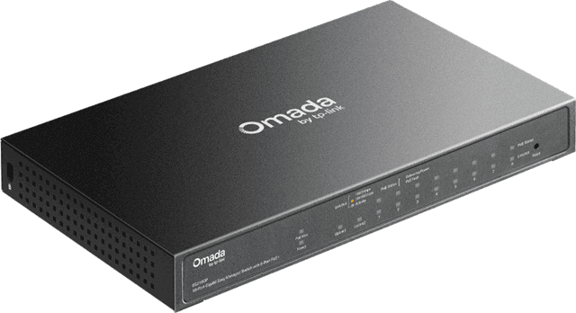 TP-Link TP-Link ES210GP 10 Port Gigabit Omada SDN PoE Switch TP4026