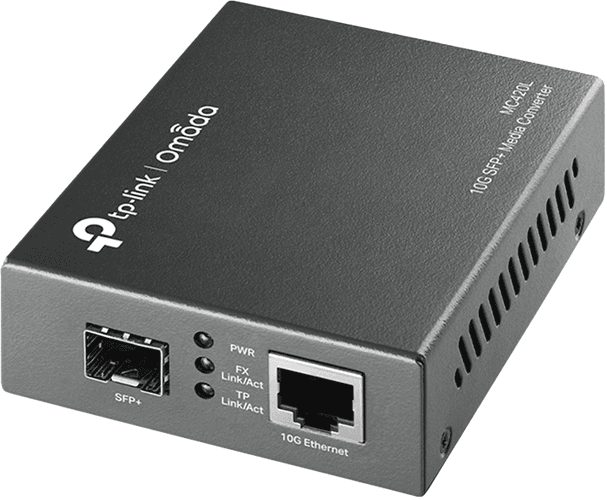 TP-Link TP-Link MC420L Multi-Gigabit Media Converter RJ-45 SFP+ TP4340