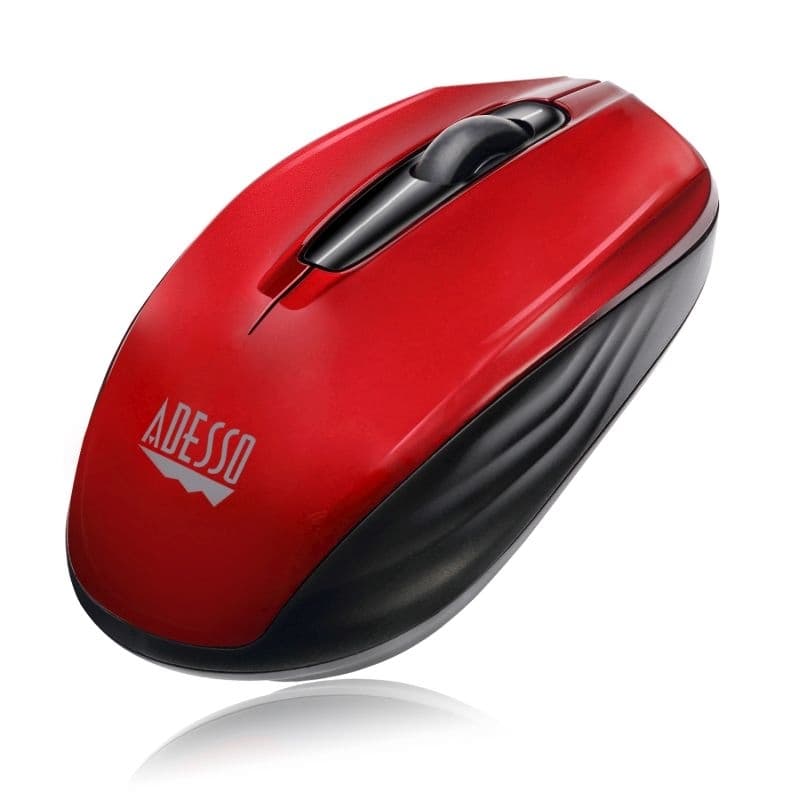 Adesso Adesso Wireless Mini Mouse Red ADIMOUSES50R