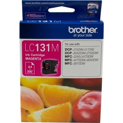 Brother Brother LC131 Magenta Ink Cart B131M