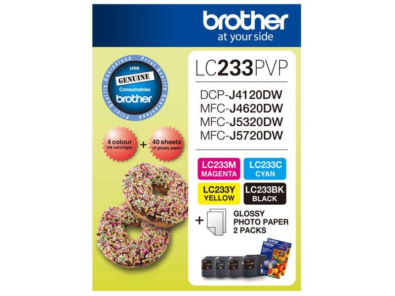 Brother Brother LC233 Photo Value Pack B233PVP