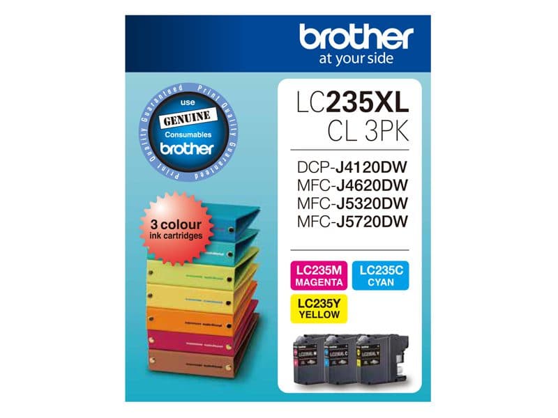 Brother Brother LC235XL CMY Colour Pck B235XLCMY