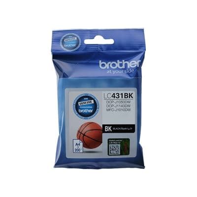 Brother Brother LC431BK Black Ink Cart B431B