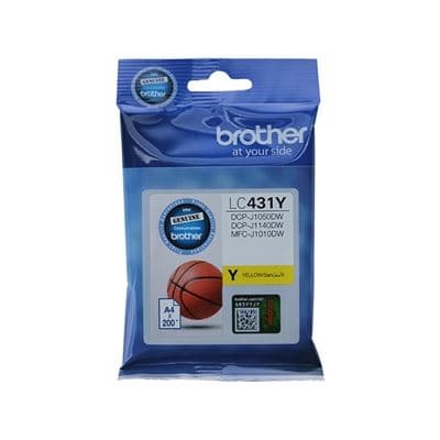 Brother Brother LC431Y Yellow Ink Cart B431Y