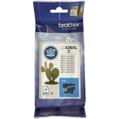 Brother Brother LC436XL Cyan Ink Cart B436XLC
