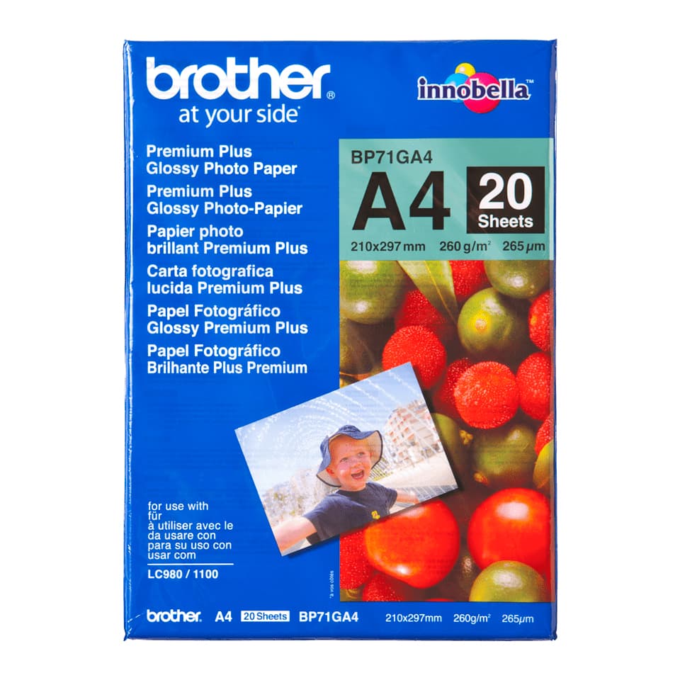 Brother Brother BP71GA4 Glossy Paper BP71GA4
