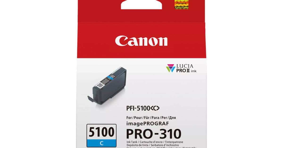 Canon Canon PFI5100 Cyan Ink Cart CI5100C