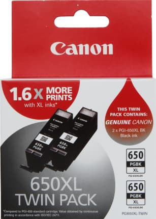 Canon Canon PGI650XL Blk Ink Twin Pk CI650XLT
