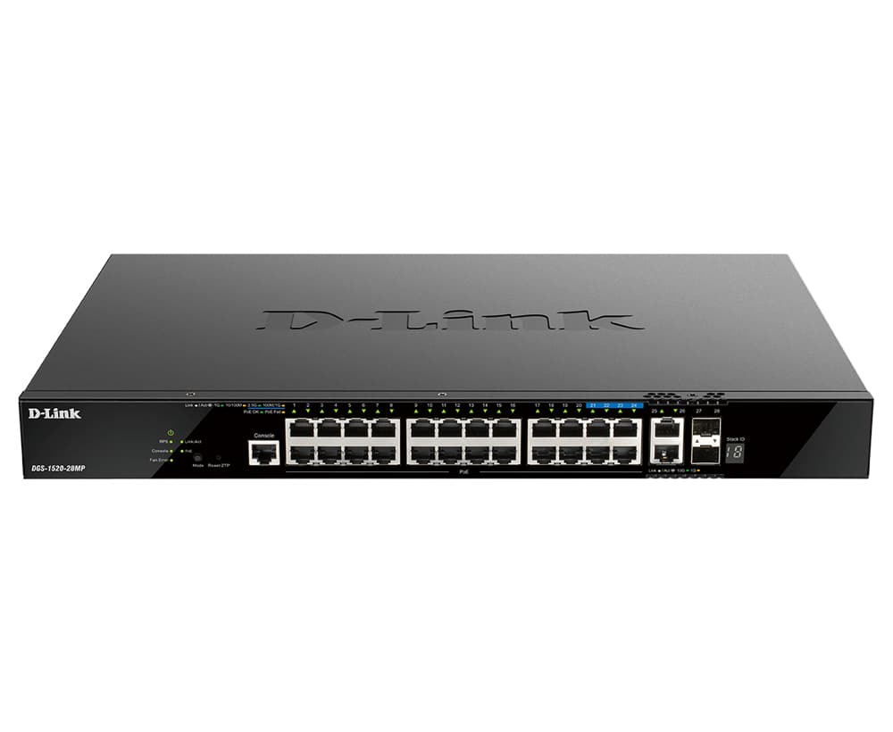 D-Link D-LINK DGS-1520-28MP Switch DLDDGS152028MP