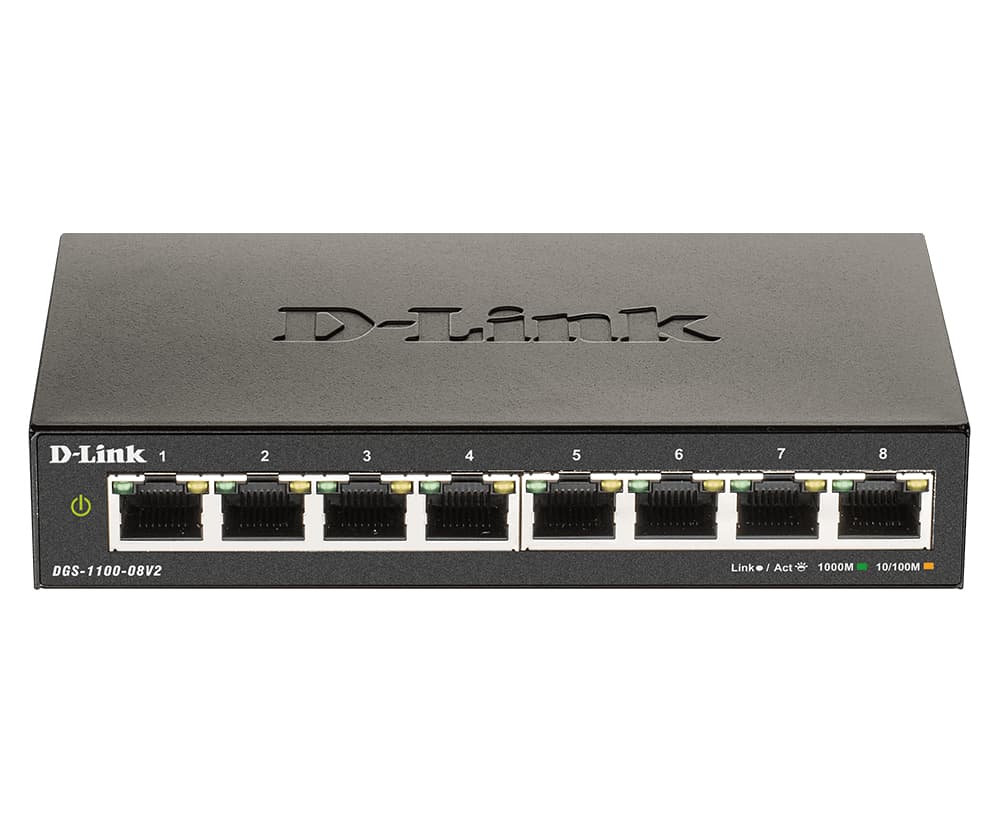 D-Link D-LINK DGS-1100-08V2 Switch DLDGS110008V2