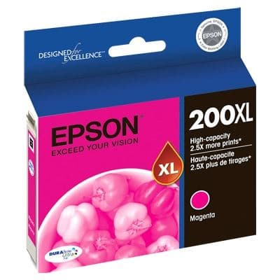 Epson Epson 200 HY Magenta Ink Cart E200MXL