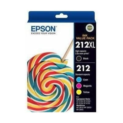 Epson EPSON 212XL+ 212 Std Clrs E212XLVP