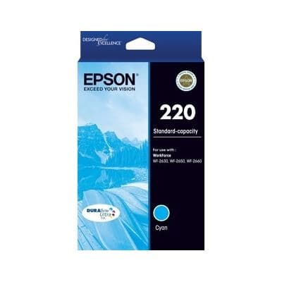 Epson Epson 220 Cyan Ink Cartridge E220C
