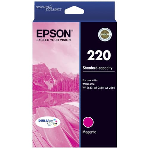 Epson Epson 220 Magenta Ink Cart E220M