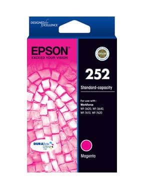 Epson Epson 252 Magenta Ink Cart E252M