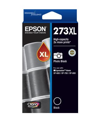 Epson Epson 273 HY Phot Blk Ink Cart E273PBXL