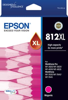Epson Epson 812XL Magenta Ink Cart E812MXL