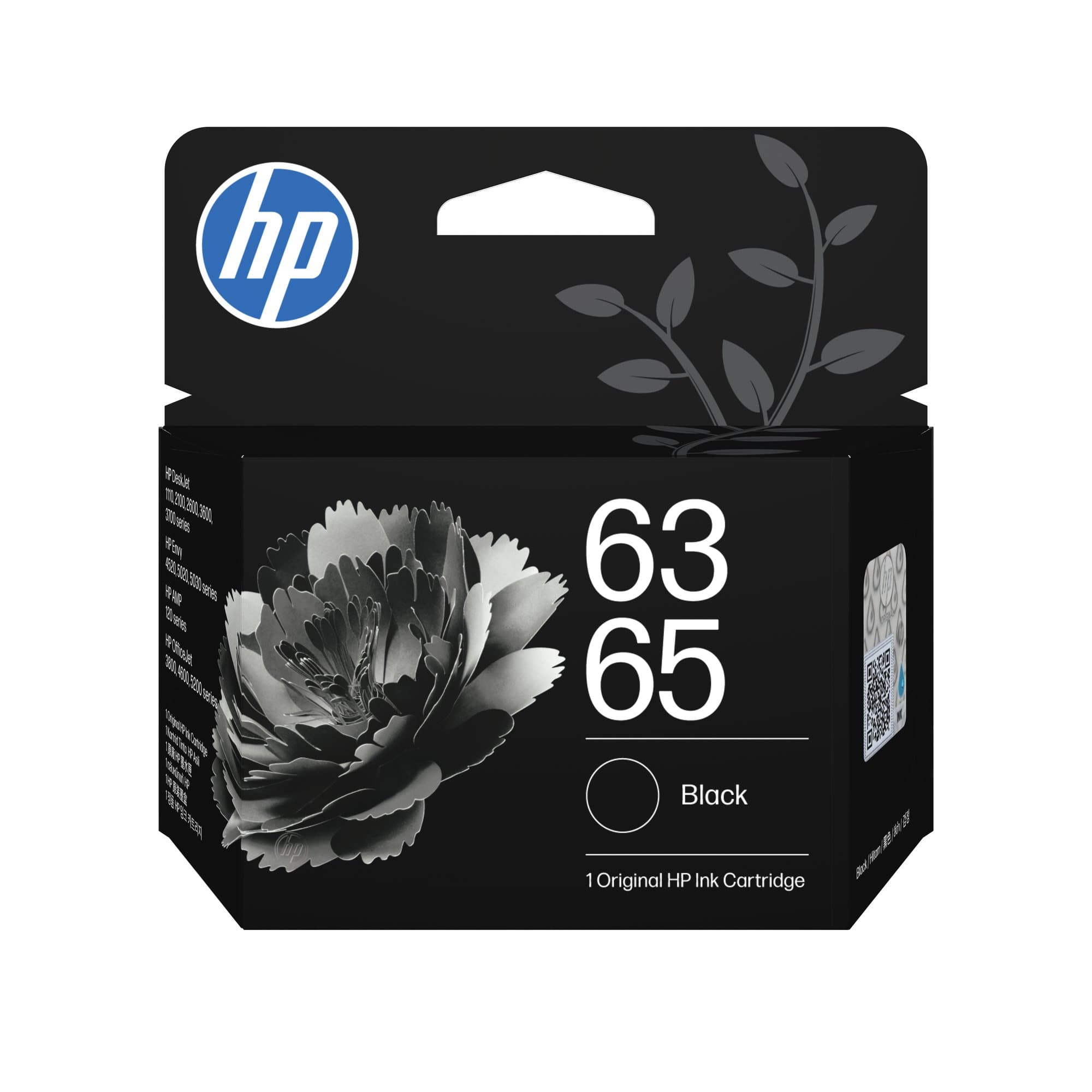 HP HP6365 Blk Ink Cart B7RT3AA HI6365B