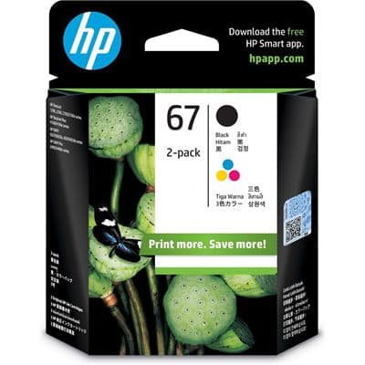HP HP 67 Colour/Black Ink HI67BCT