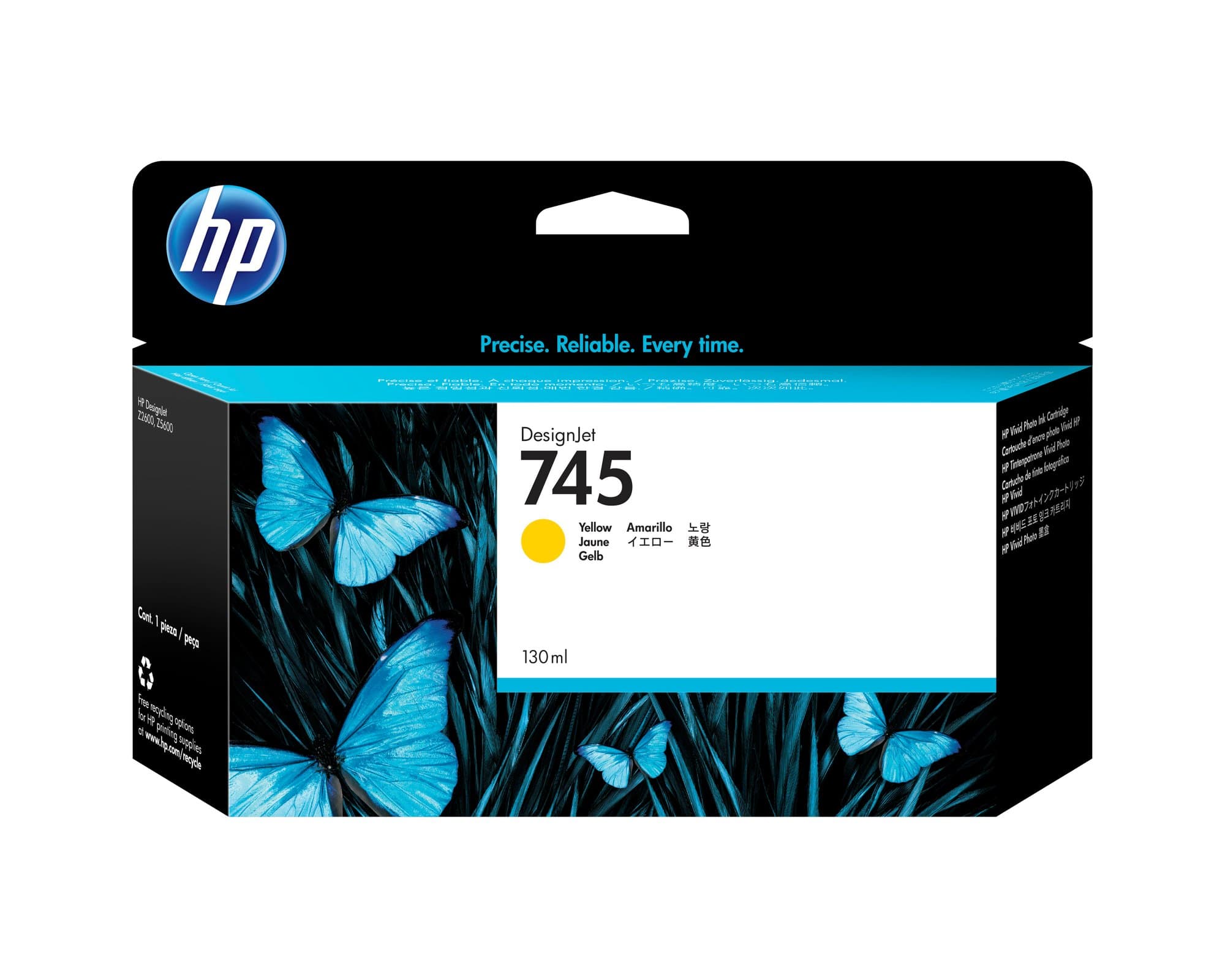HP HP #745 130ml Yel Ink F9J96A HI7451Y