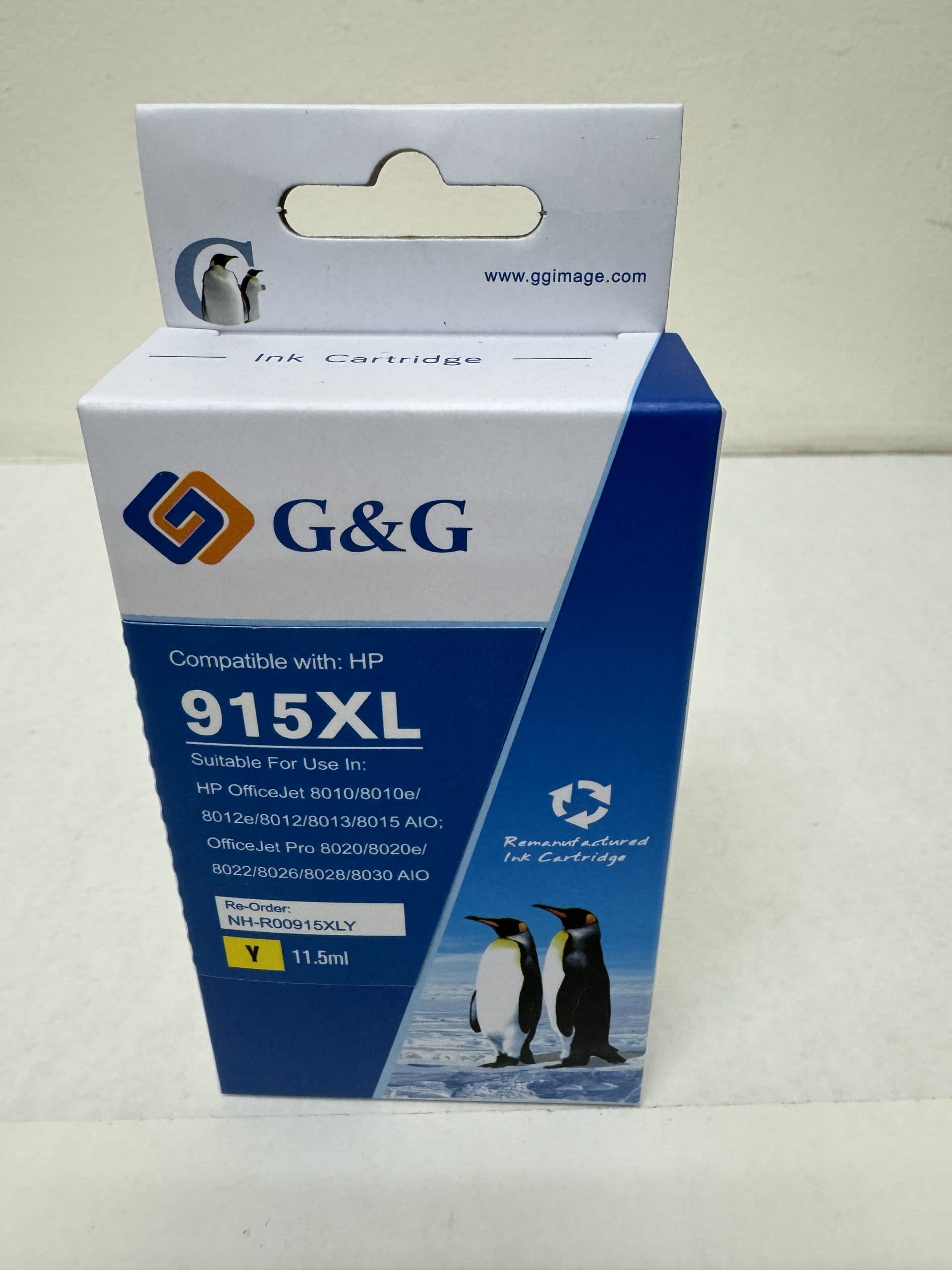 HP HP915XL Yel Originl Ink3YM21AA HI915YXL