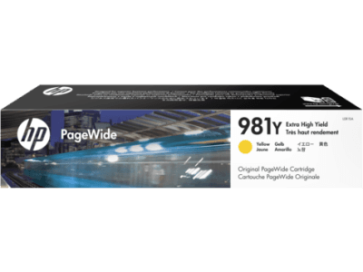 HP HP #981Y Yel XHY Ink L0R15A HI981YY