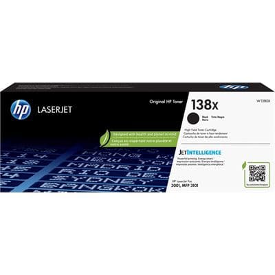HP HP#138 Black Toner W1380X HT138X