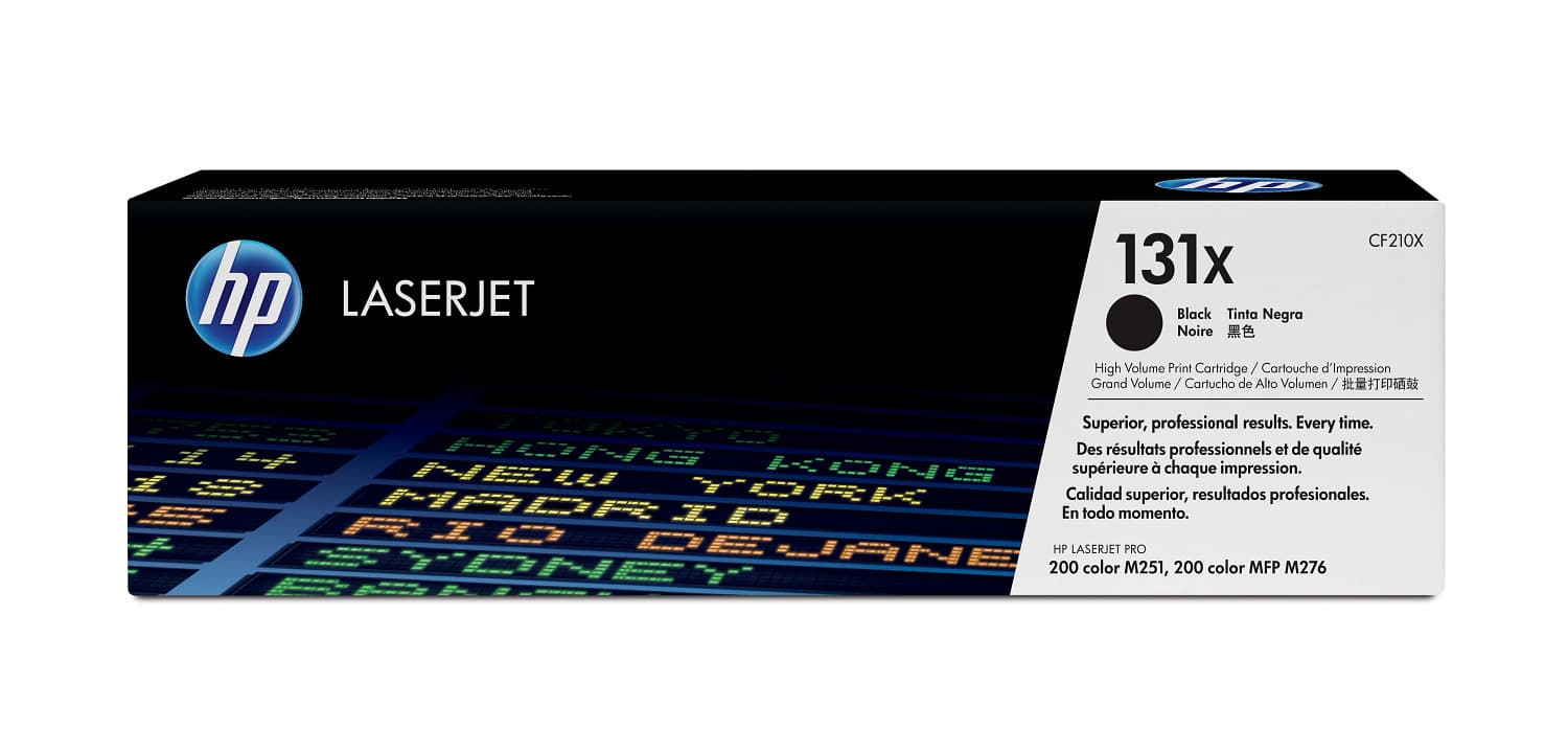 HP HP #131X Black Toner CF210X HT210X