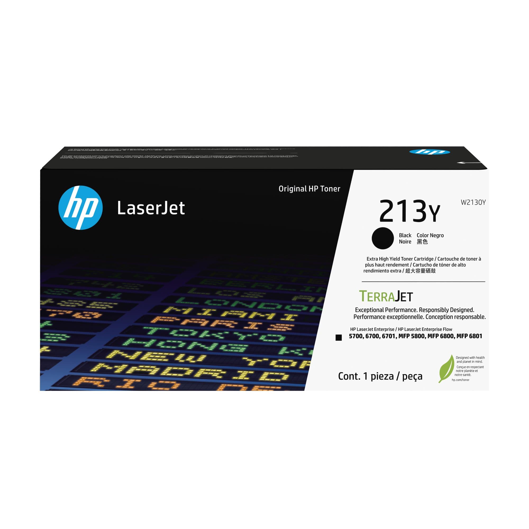 HP HP#213 Black  XXLToner W2130Y HT213BXX