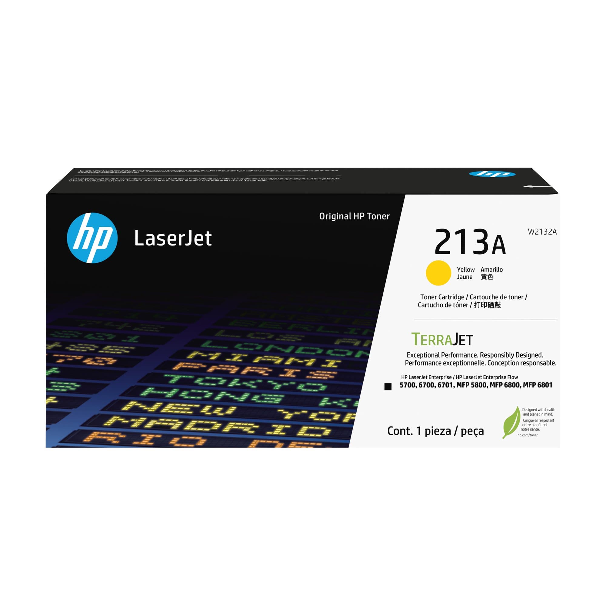 HP HP #213A Ylw Toner W2132A HT213Y