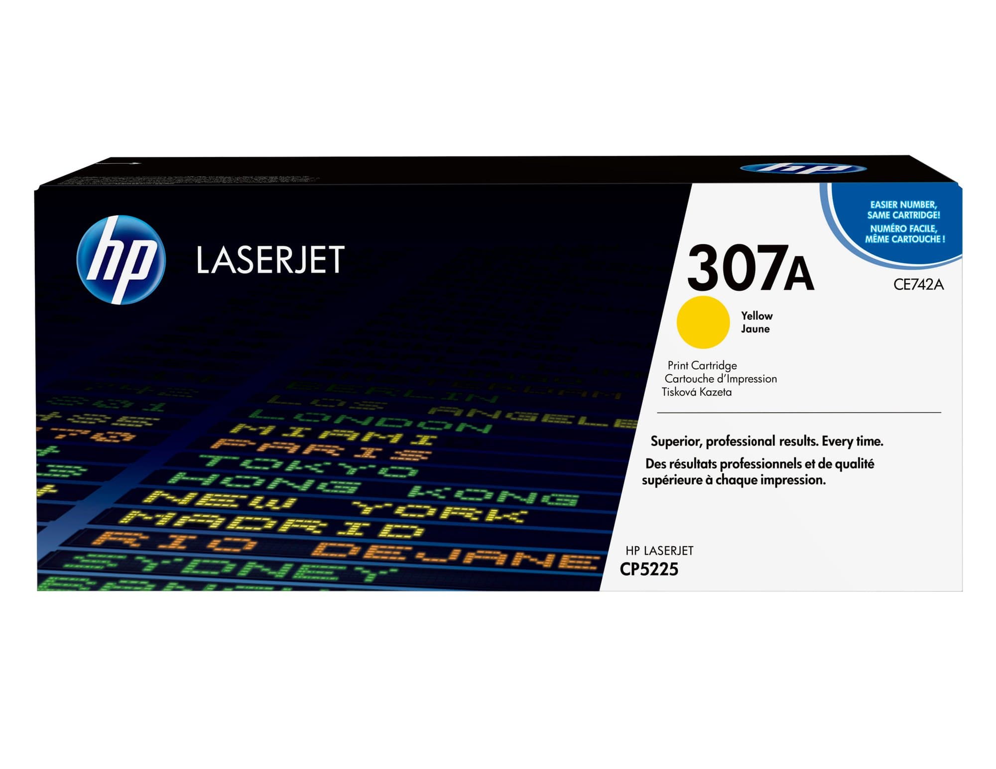 HP HP #307A Yellow Toner CE742A HT742