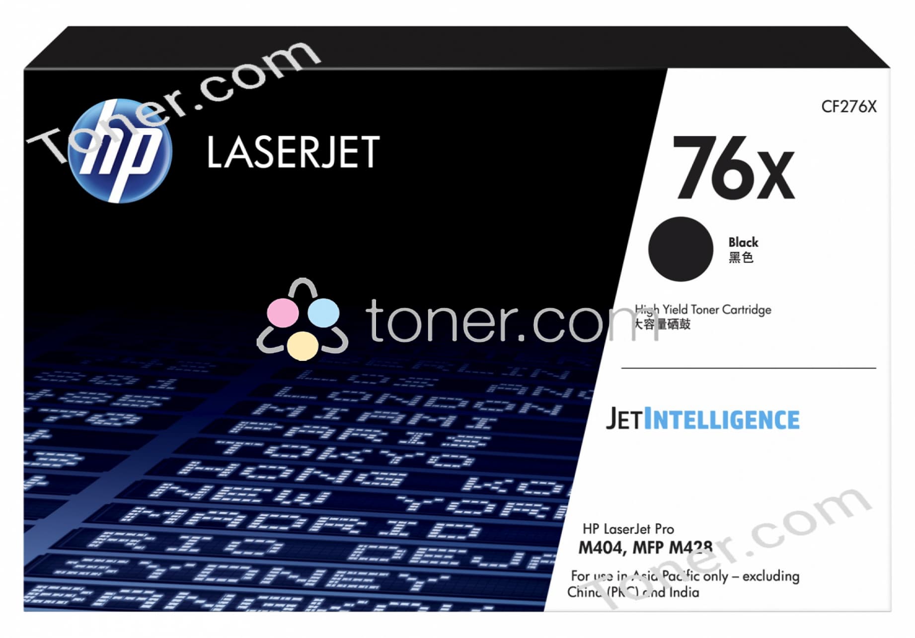 HP HP 76X Black Toner CF276X HT76X