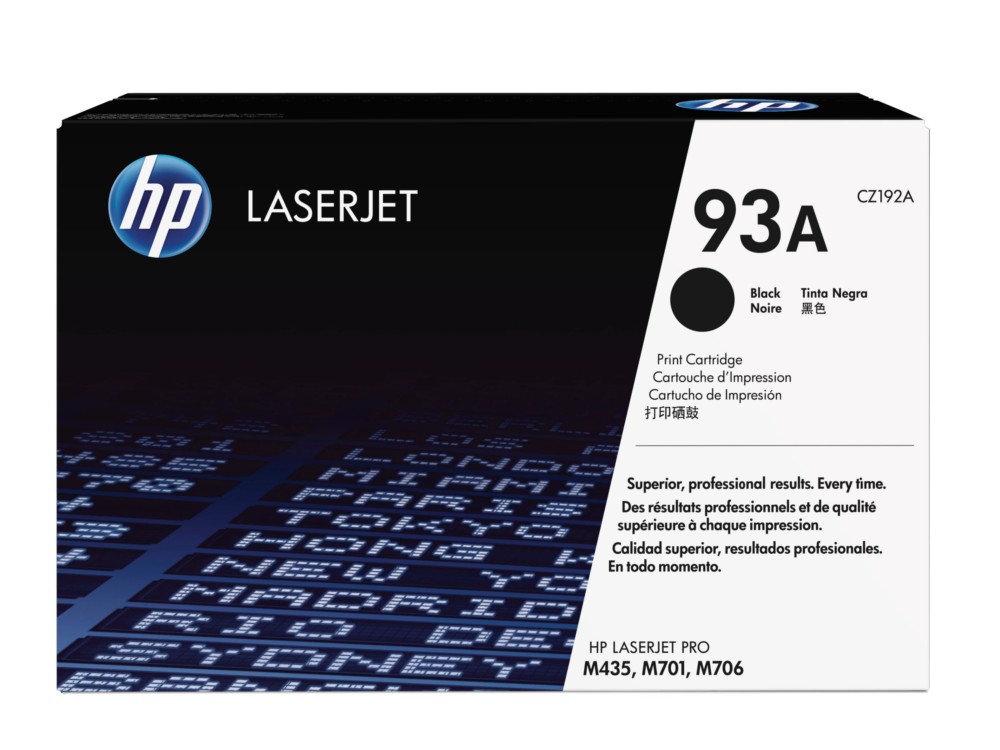 HP HP #93A Black Toner CZ192A HT93
