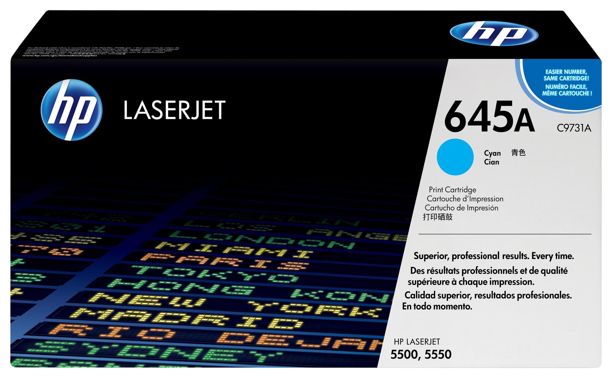 HP HP #645A Cyan Toner C9731A HT9731