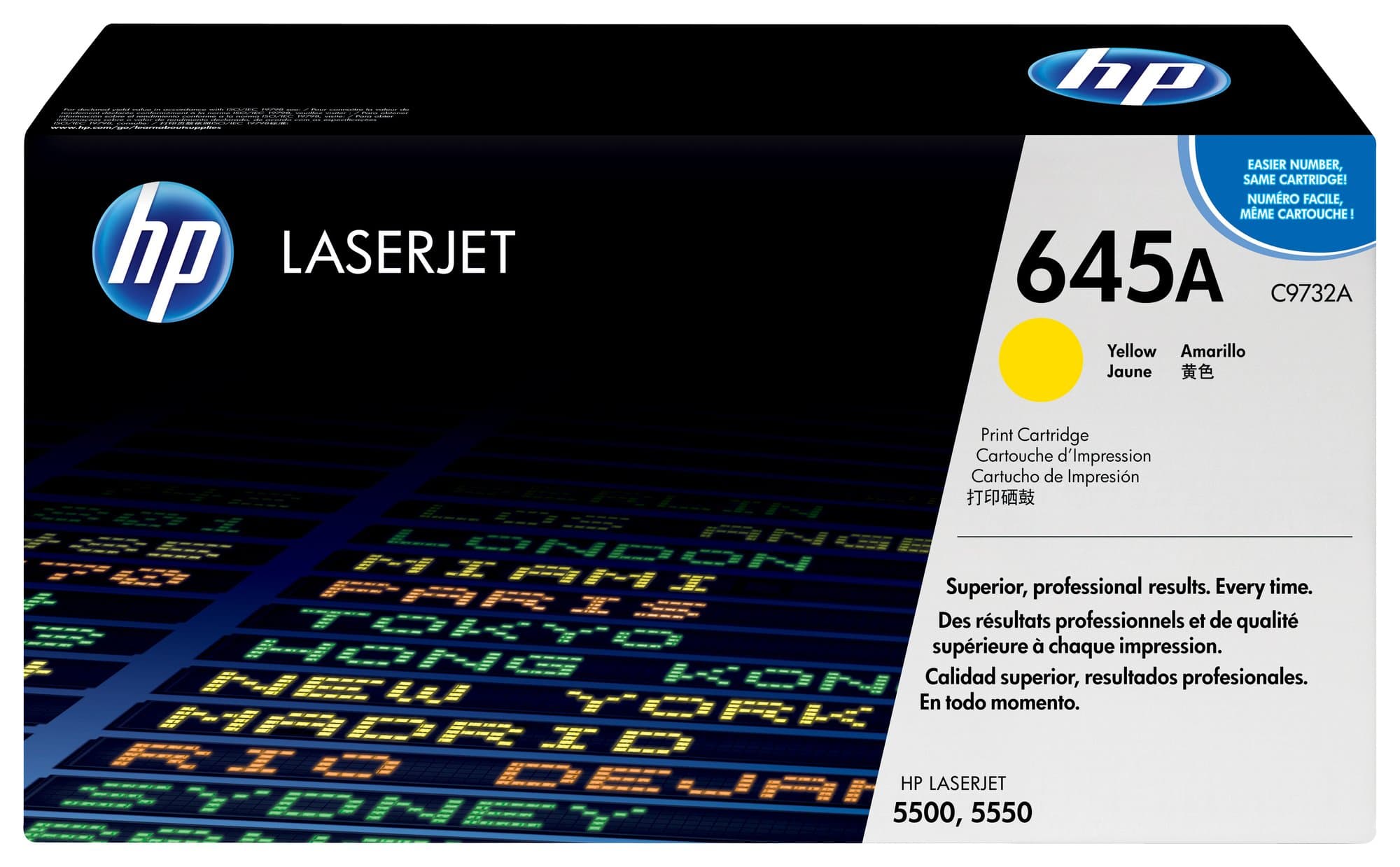 HP HP #645A Yellow Toner C9732A HT9732