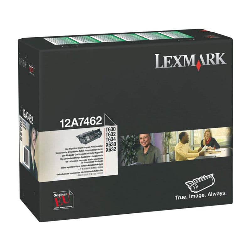 Lexmark Lexm 12A7462 Prebate Cart LX12A7462