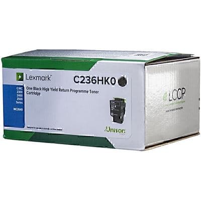 Lexmark Lexm C2360K0 Black Toner LX236K