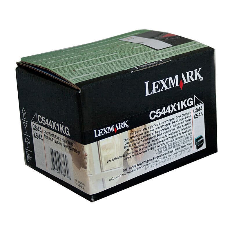 Lexmark Lexm C544X1KG Black Toner LX544X1KG