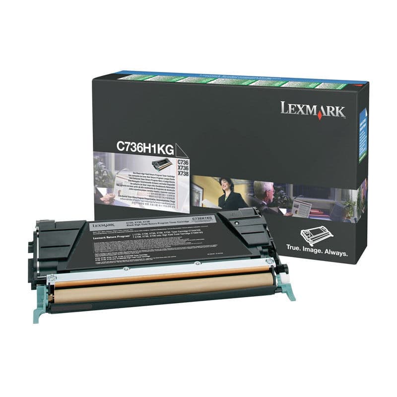 Lexmark Lexm C736 Black HY Toner LX736H1KG