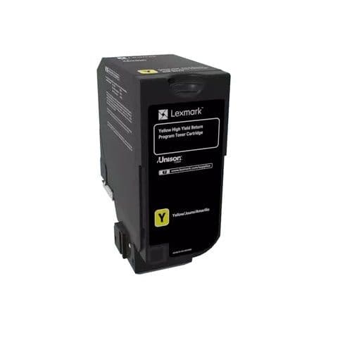 Lexmark Lexm 74C6HY0 HY Yellow Toner LX746HY