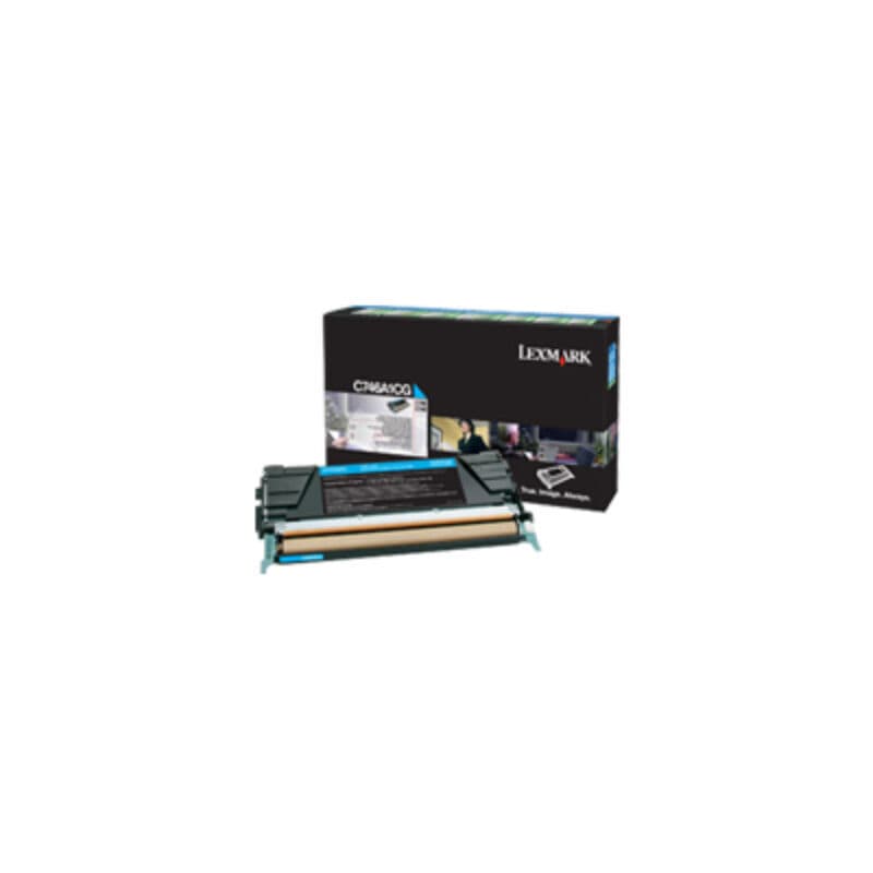 Lexmark Lexm C746A1CG Cyan Pre Cart LXC746A1CG