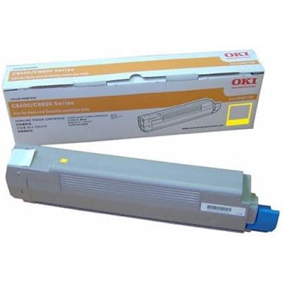 OKI Oki C8600 HY Yellow Toner O8600Y