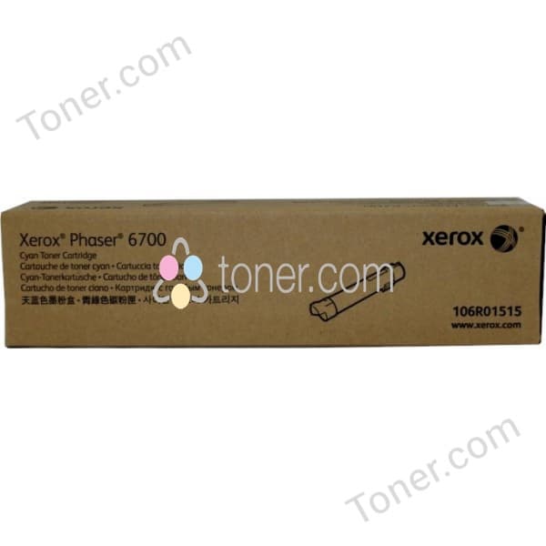 Fuji Xerox FX Phaser 106R01515 Cyan Toner X106R1515