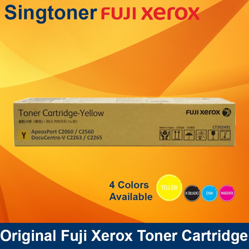 Fuji Xerox Fuji Xerox CT202491 Yell Toner XCT202491